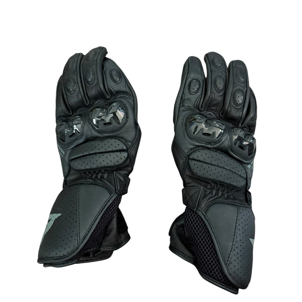 New without tags IMPETO - MEN'S MOTORCYCLE LEATHER GLOVES Black XS